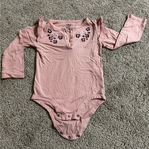 Pink Girl 24 Months Long Sleeve Onesie